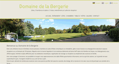 Desktop Screenshot of domaine-bergerie.fr
